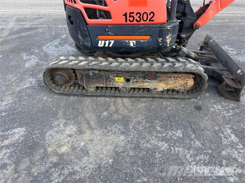 Kubota U17 حفارات صغيرة أقل من 7 طن (حفارات صغيرة)