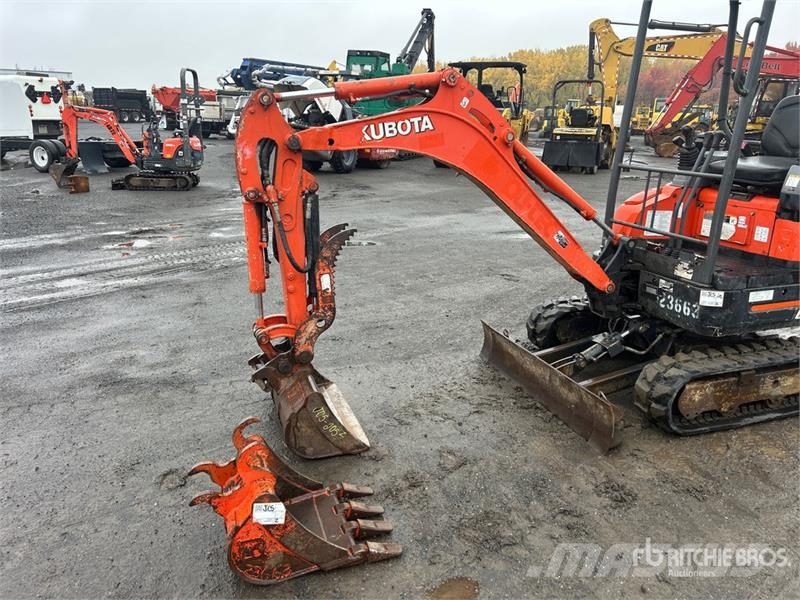 Kubota U17 Мини-экскаваторы