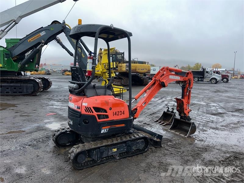 Kubota U17 Мини-экскаваторы
