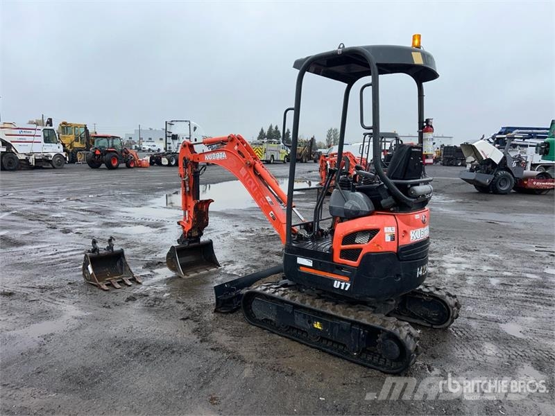 Kubota U17 Мини-экскаваторы