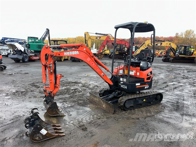 Kubota U17 Мини-экскаваторы