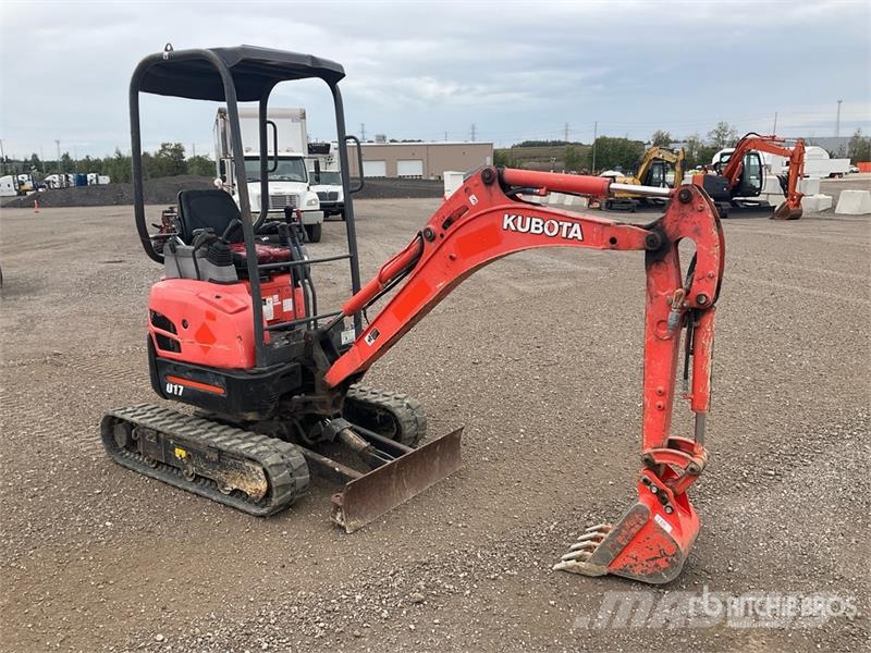 Kubota U17 Minigravemaskiner