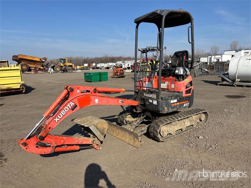 Kubota U17 Minigraafmachines < 7t