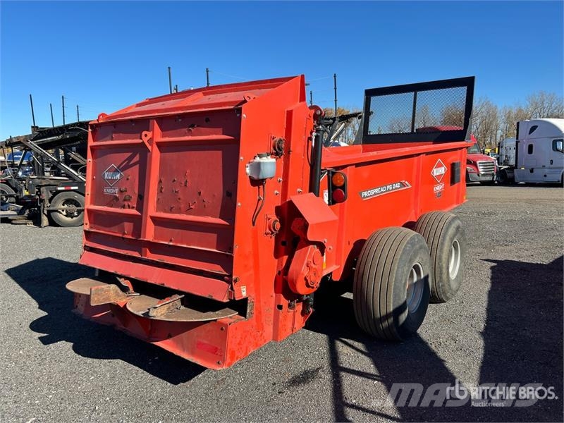 Kuhn Knight ProSpread PS242 T/A Manure Spreader معدات توزيع السماد العضوي
