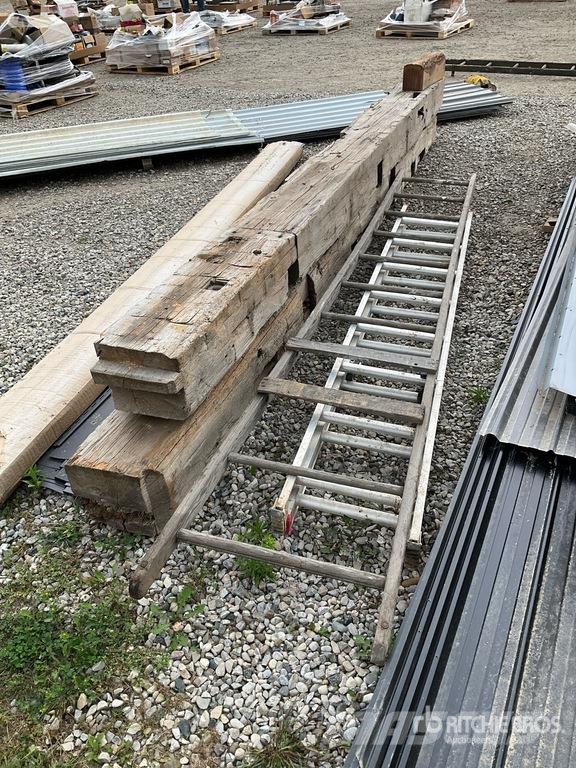 Ladders, wood, outdoor shiplap Drugi deli