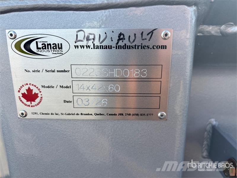  Lanau 14x42x60 Truck Dump Body (Unused) Tipper trucks
