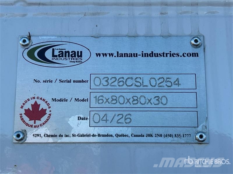 Lanau 16 ft Chipper Truck Body (Unused) Transport – ostalo