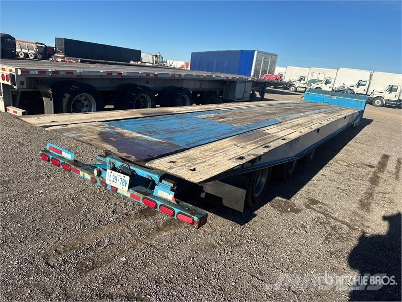 Landoll 455 52 ft Tri/A Hydraulic Tail Trailer 平板拖车