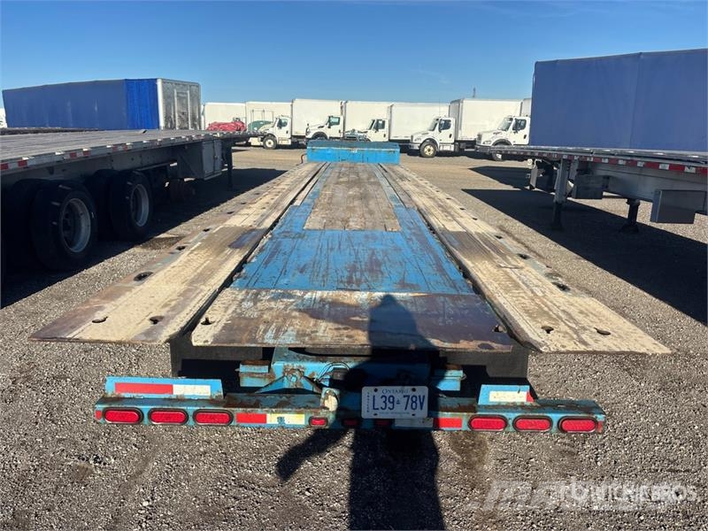 Landoll 455 52 ft Tri/A Hydraulic Tail Trailer 平板拖车