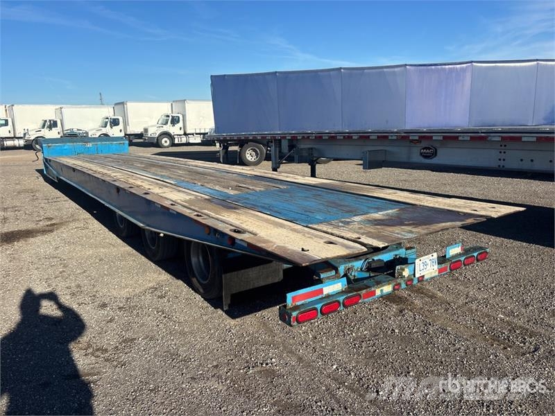 Landoll 455 52 ft Tri/A Hydraulic Tail Trailer 平板拖车