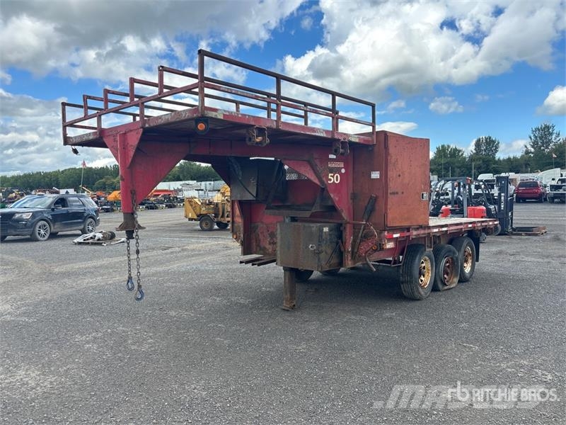 Laroche 10 ft Tri/A Gooseneck Utility Trailer Overige aanhangers