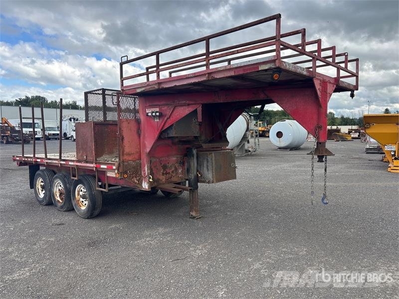 Laroche 10 ft Tri/A Gooseneck Utility Trailer Overige aanhangers