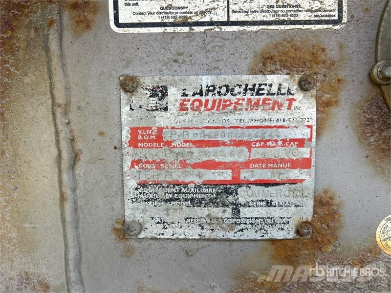 Larochelle 26 ft T/A End Dump Trailer 自卸拖车