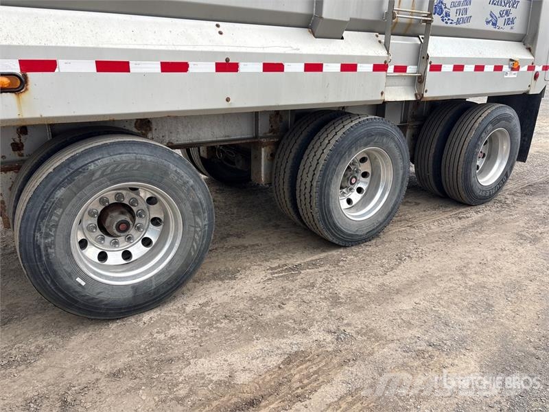Larochelle M553D Tri/A Quarter Frame End Dump Trai Tipphengere