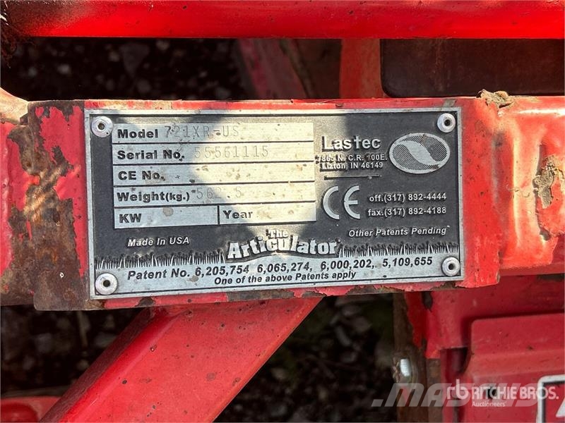  Lastec 721XR-US 8 ft 3-Point Hitch Tri-Plex Rotary 茎切断機