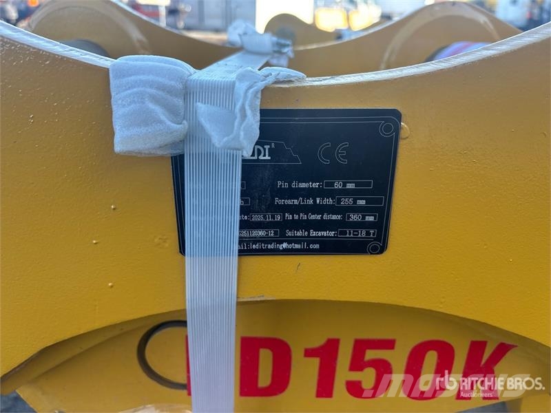  LEDI DG150KYS60-255-360*380 hydraulic Excavator Co Brze spojke