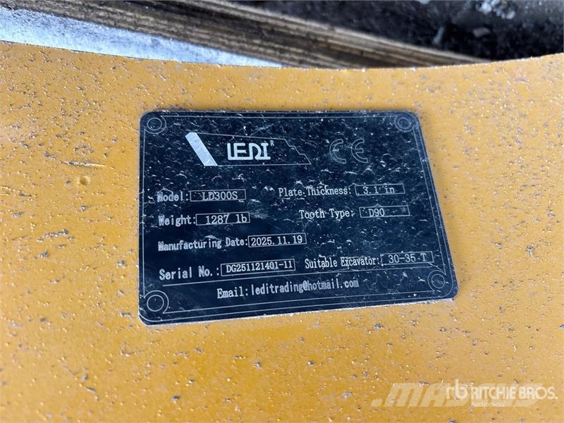 LEDI DG300SQFGHS100*90-384-528 Excavator Ripper - Skarifikatori