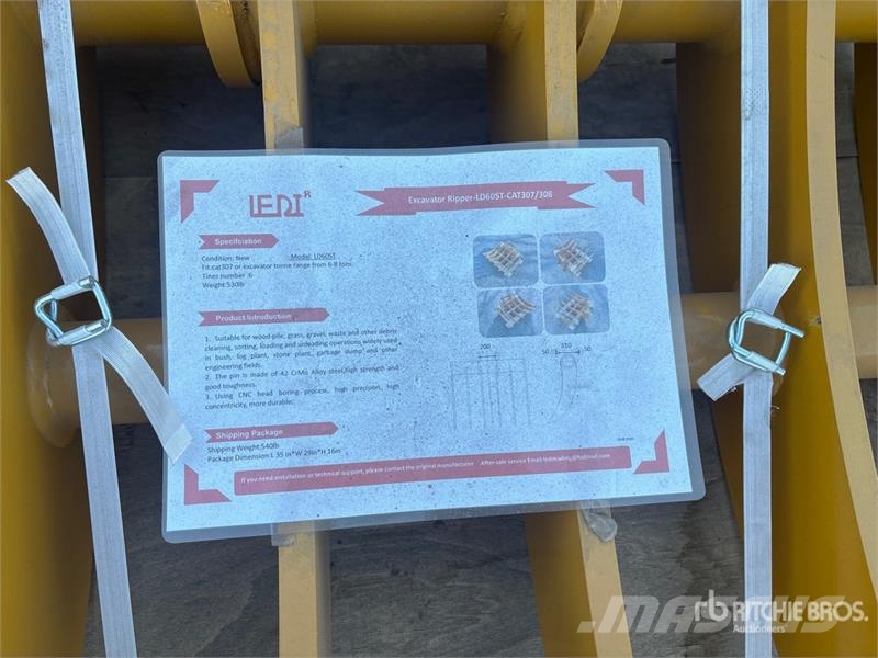 LEDI DG60STS50-200-310 34 in Excavator Rake - Fits Граблі і сінозворушувачі
