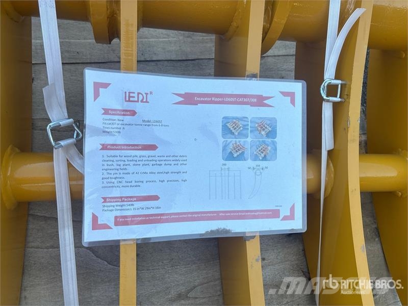LEDI DG60STS50-200-310 34 in Excavator Rake - Fits Kreiselheuer/-wender