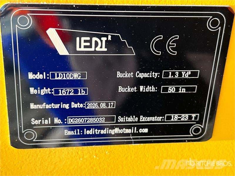  LEDI LD10DWG 46 in Skeleton Excavator Bucket (Unus バケット
