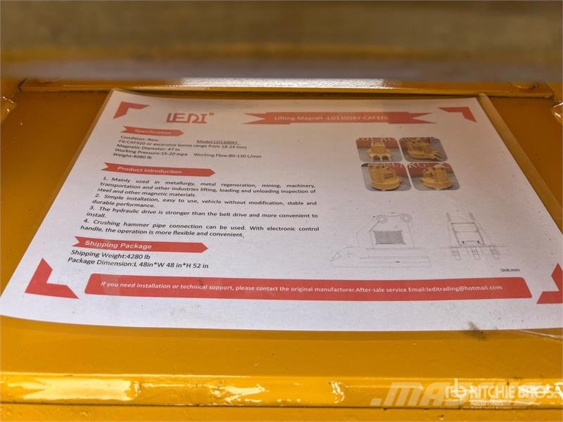 LEDI LD1300XY 34 in Scrap Magnet (Unused) Gradbeništvo - drugo