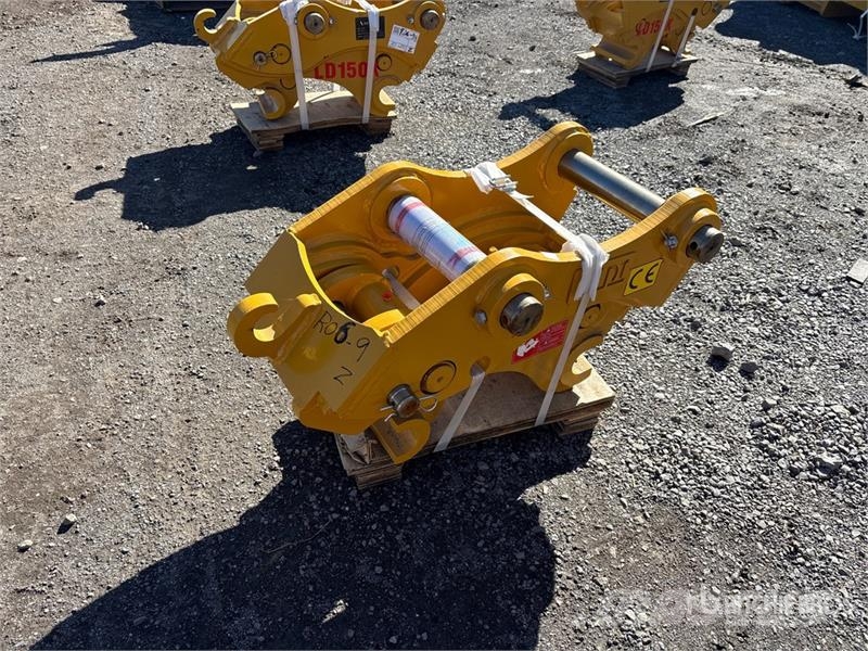 LEDI LD150K Hydraulic Excavator Coupler - Fits 12  Conectores