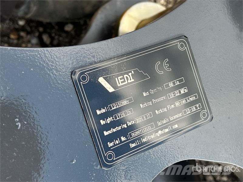  LEDI LD150MY 66 in Rotating Excavator Grapple (Unu Pinze