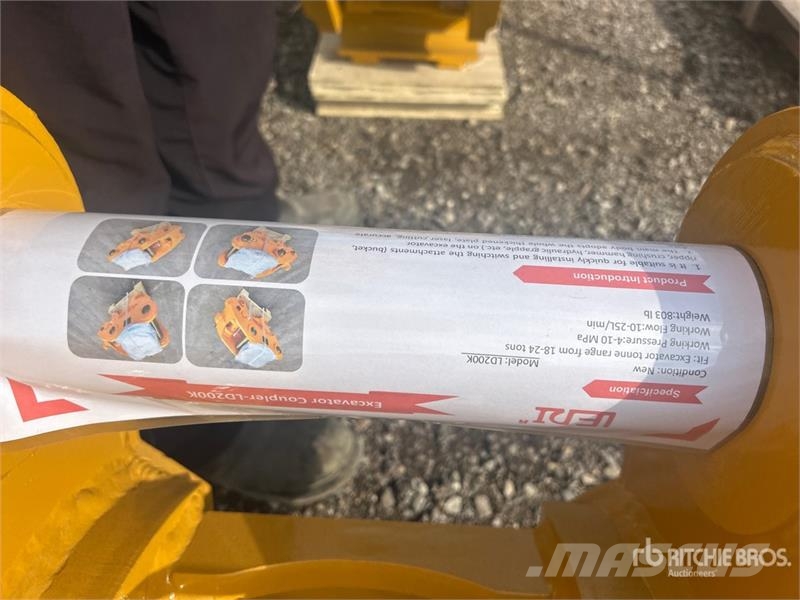 LEDI LD200KY Hydraulic Excavator Coupler (Unused) Brze spojke