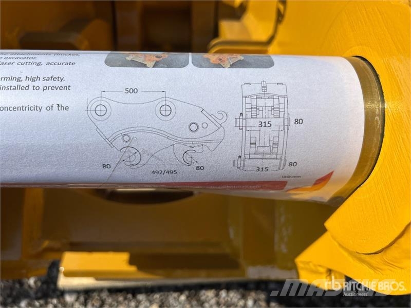  LEDI LD200KY Hydraulic Excavator Coupler (Unused) Attache rapide pour godet