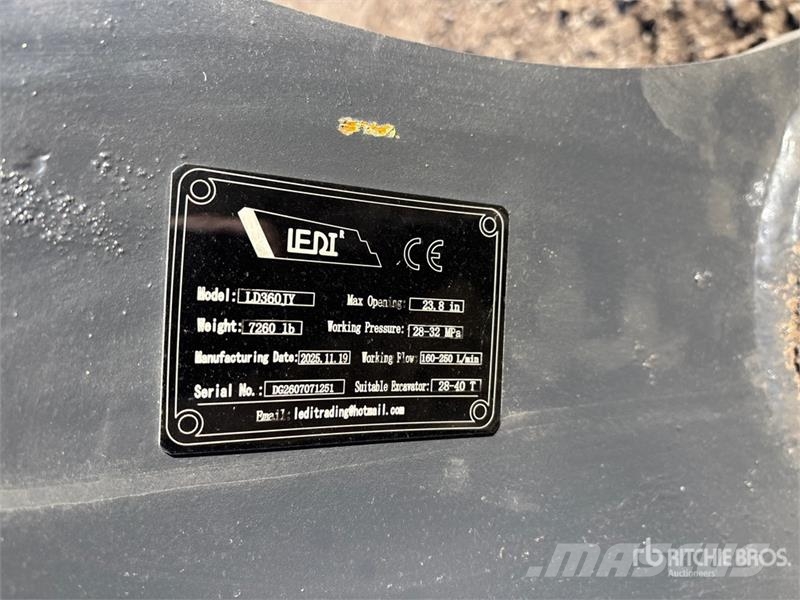 LEDI LD360JY 24 in Rotating Demolition Shear - Fit Hidraulične škare