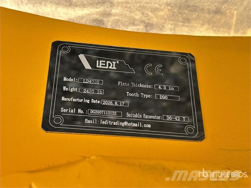 LEDI LD400S Excavator Ripper (Unused) Půdní rozrušovače