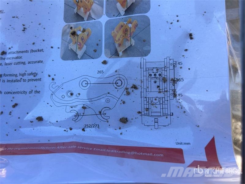 LEDI LD60KJ Excavator Coupler (Unused) موصلات سريعة