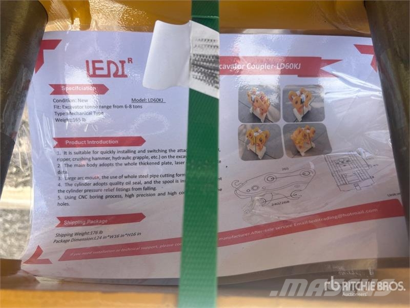 LEDI LD60KJ Excavator Coupler (Unused) Brze spojke