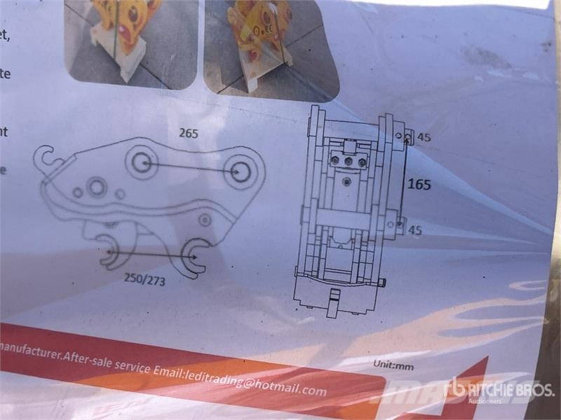  LEDI LD60KJ Excavator Coupler (Unused) موصلات سريعة