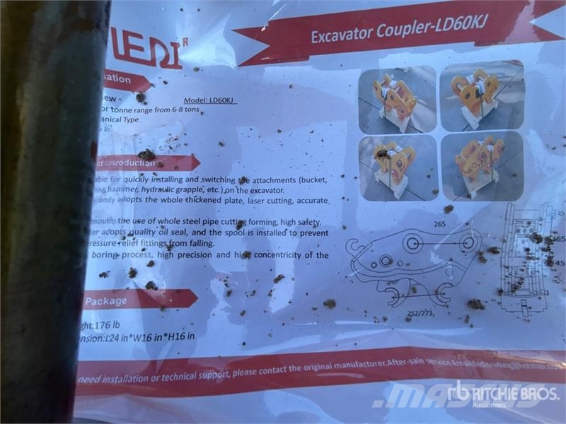 LEDI LD60KJ Excavator Coupler (Unused) موصلات سريعة