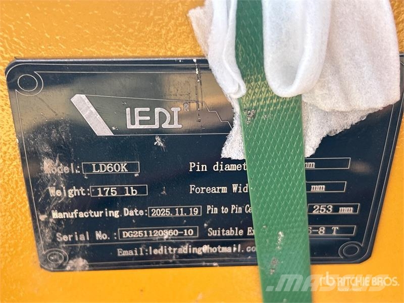  LEDI LD60KY Hydraulic Excavator Coupler (Unused) موصلات سريعة