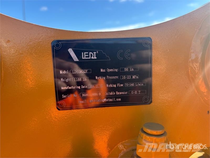  LEDI LD60M 56 in Rotating Demolition Grapple - Fit خطاطيف