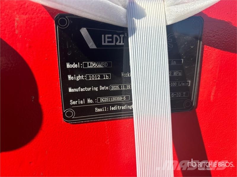 LEDI LD60MBD 53 in Rotating Excavator Grapple - Fi Pinze