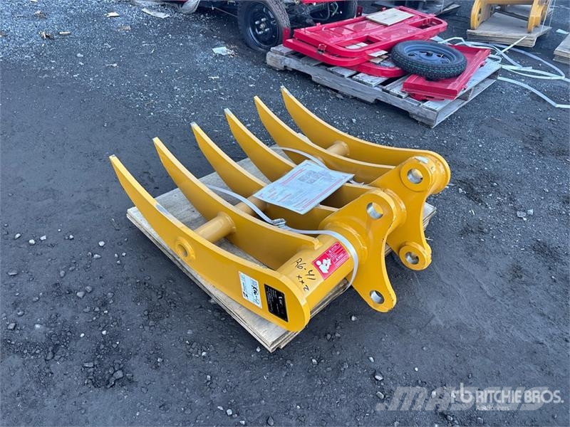 LEDI LD60ST 34 in Excavator Rake - Fits Cat 307/30 Kreiselheuer/-wender