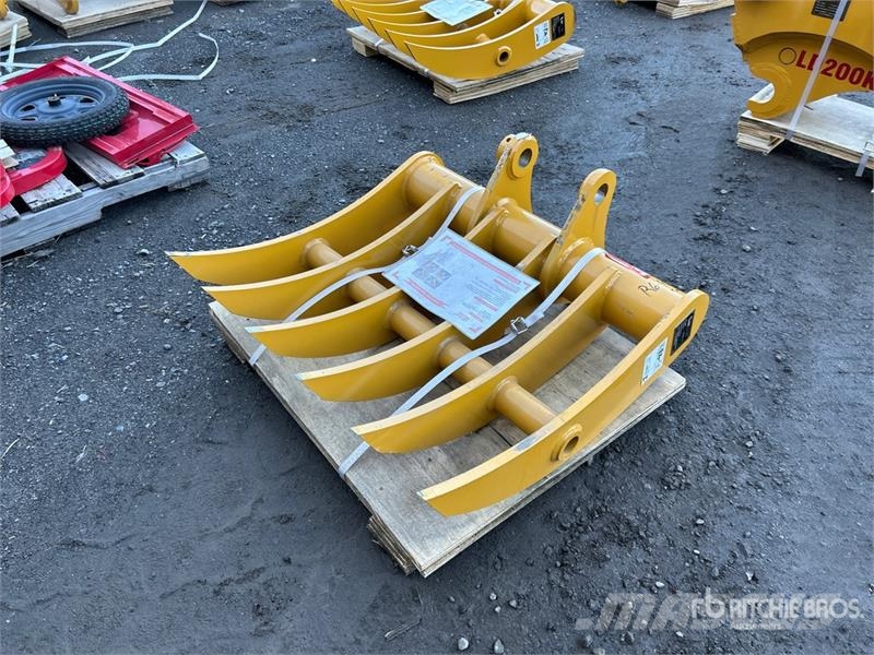 LEDI LD60ST 34 in Excavator Rake - Fits Cat 307/30 Kreiselheuer/-wender