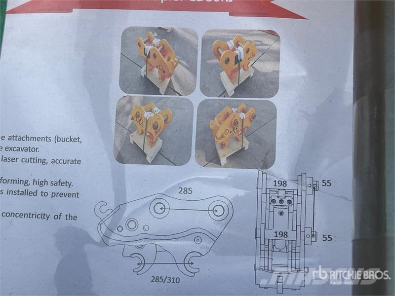 LEDI LD80KJ Excavator Coupler (Unused) Brze spojke