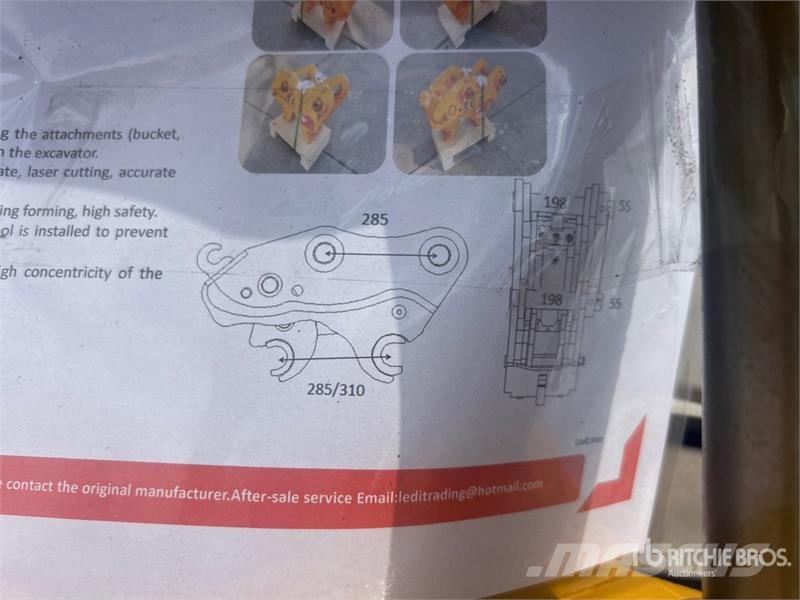 LEDI LD80KJ Excavator Coupler (Unused) Brze spojke
