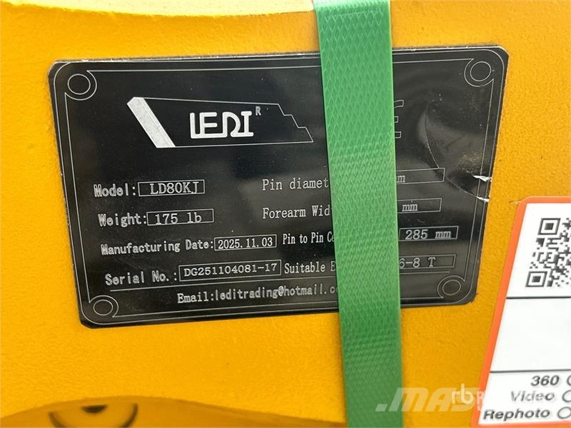 LEDI LD80KJ Excavator Coupler (Unused) Brze spojke