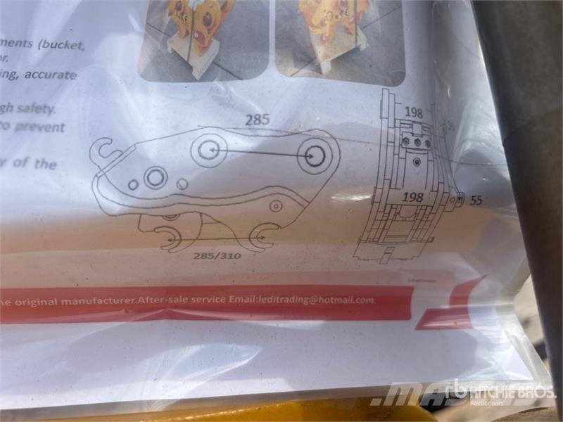 LEDI LD80KJ Excavator Coupler (Unused) Brze spojke
