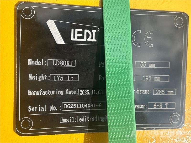 LEDI LD80KJ Excavator Coupler (Unused) Brze spojke