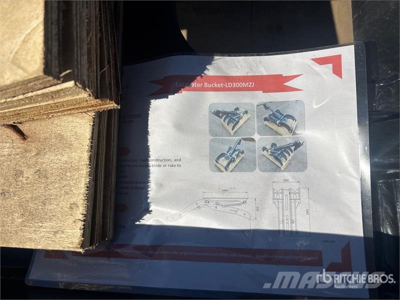  LEDI SY-245/265MZJ hydraulic Excavator Thumb - Fit Kašike / Korpe