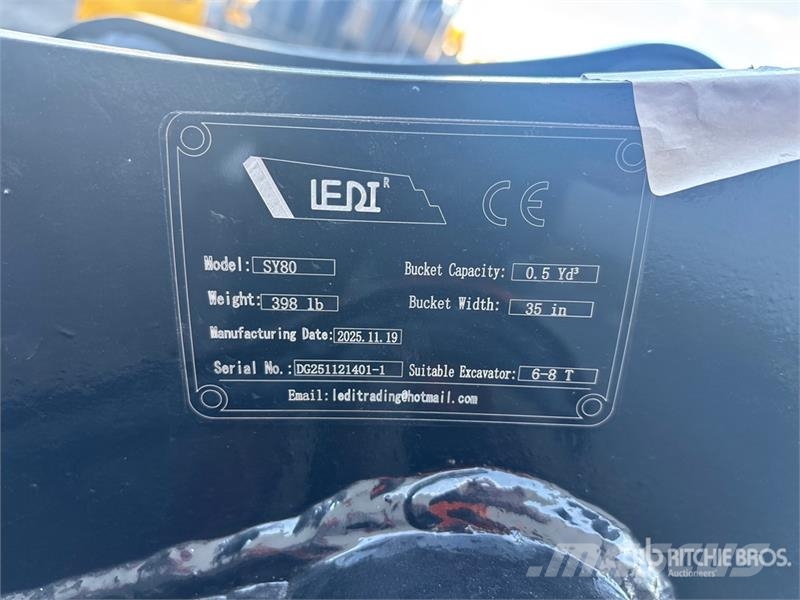 LEDI SY80C2K5LU.3.4 24 in Digging Excavator Bucket دلاء