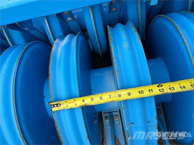 Lemken 8 ft Quantity of (3) Packer Profile Land Roller Rollers
