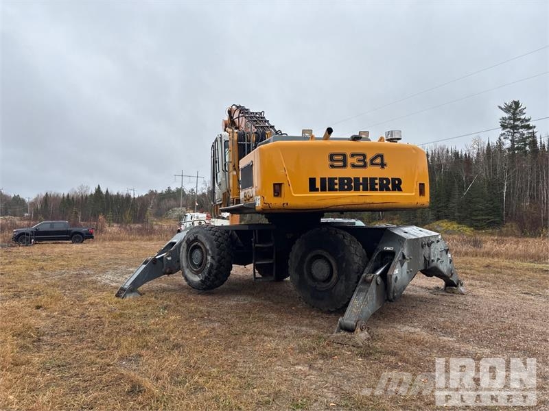 Liebherr A934CHD Litronic Wheel Excavator Excavadoras de ruedas