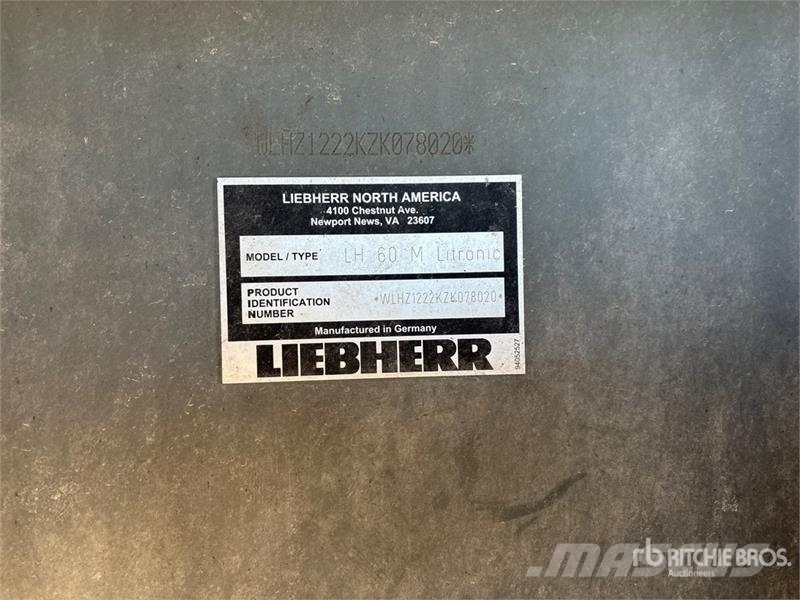 Liebherr LH60M Wheel Material Handler Építőipar - Egyebek